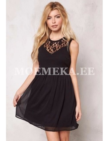 Vero Moda must kleit, M