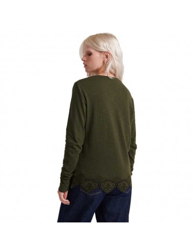 Superdry rohekas pikkade käistega pluus