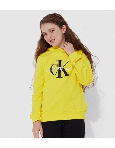 Calvin Klein kollane dressipluus, 140cm