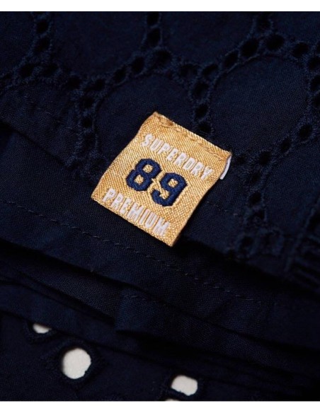 Superdry tumesinine suvekleit, s. S